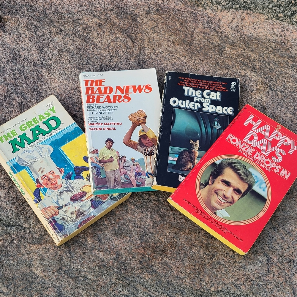 70s Paperbacks Mad - Bad News Bears - Fonzie